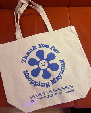 MAYUMI XL cotton tote bag