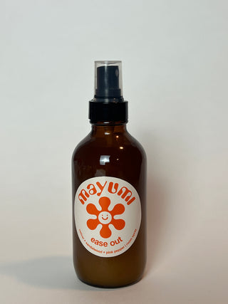 EASE OUT ROOM & BODY SPRAY: vetiver + sandalwood + pink pepper