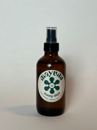 SUNNY DAYS ROOM & BODY SPRAY: yuzu + bergamot + oakmoss