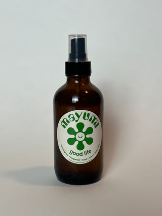 GOOD LIFE ROOM + BODY SPRAY: vetiver grass + bergamot + basil