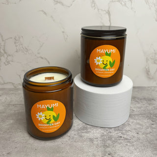 NATURAL NON-TOXIC VEGAN SUSTAINABLE CANDLE LEMONGRASS PETITGRAIN