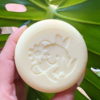 hydrating yuzu + bergamot mayumi round soap | 5 oz