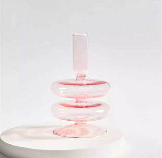 VINTAGE RETRO TAPERED CANDLE HOLDER FLOWER VASE