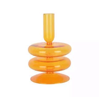 VINTAGE RETRO TAPERED CANDLE HOLDER FLOWER VASE