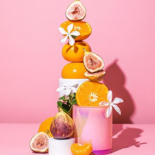 NATURAL NON-TOXIC VEGAN SUSTAINABLE ORANGE BLOSSOM FIG CANDLE