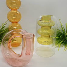 Load image into Gallery viewer, VINTAGE RETRO TAPERED CANDLE HOLDER FLOWER VASE 
